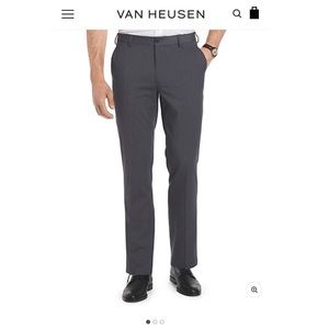 Van Heusen Air Straight-Fit Pant 38W/32L Charcoal